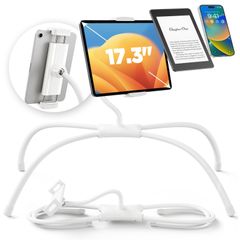 【数量限定】Fire Kindle Pro iPad android 10.5インチ 縱向き 横向き スマホホルダー タブレットホルダー 360回転の 多機種対応 床置き ベッド用 寝ながらタブレットスタンド 横/縱き 両用 iphoneスタンド スマホスタン