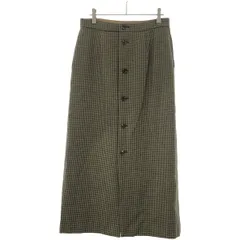 6(ROKU) BEAUTY&YOUTH UNITED ARROWS ロク ビューティーアンドユース ユナイテッドアローズ HOUND TOOTH SKIRT ハウンドトゥーススカート 8624-202-0108 グリーン系 38のサムネイル