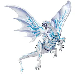 【中古】Vulcanlog 013 遊☆戯☆王リボ ブルーアイズ・オルタナティブ・ホワイト・ドラゴン 青眼の亜白龍 ノンスケールPVC&ABS製塗装済み可動フィギュア