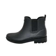 未使用級タグ付 AIGLE エーグル サイドゴアブーツ 41 ブラック レザー 未使用級タグ付 AIGLE エーグル サイドゴアブーツ 41 ブラック レザー