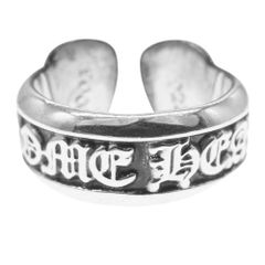 CHROME HEARTS クロムハーツ（原本無） ブレスレット SM SCROLL LABEL スモール スクロール ラベル リング シルバー系 10号【中古】