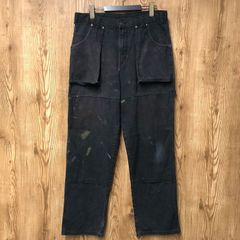 雰囲気抜群 Dickies ディッキーズ ダック地 ダブルニー ペインターパンツ サイズ W34 L32 メンズ Lサイズ程 ヴィンテージ ストリート 古着 s24081786