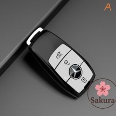 【新型ベンツ対応】メルセデス・ベンツ 鍵カバー Cクラス Eクラス GLC GLE 鍵ケース キーケース 高級感