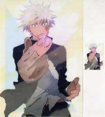 【中古】グッズセット 五条悟 A4クリアファイル＆ステッカー 「呪術廻戦 懐玉・玉折」