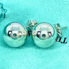 ティファニー シルバー ボール ピアス TIFFANY シルバー ラージ ハード