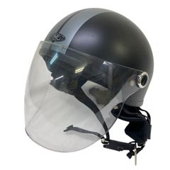 【即決】 TNK工業　ハーフヘルメット　SQ-32　ブラック　FREEサイズ 14531-100
