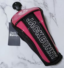 JACK BUNNY ユーティリティ用ヘッドカバー 3点セット ピンク - メルカリ