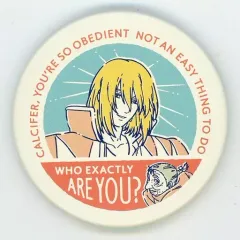 【中古】バッジ・ピンズ カルシファーよく言うことを聞いてるね  「ハウルの動く城 缶バッジコレクション」