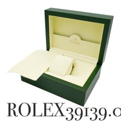 【美品】ROLEX CASE ロレックスケース 時計用 空箱 BOX M 内箱 39139.04 緑 モスグリーン