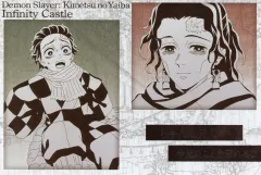 【中古】ポストカード 竈門炭治郎＆竈門炭十郎 メタリックポストカード 「劇場版 鬼滅の刃 無限城編 第一章 猗窩座再来 DINING -第一期「炭治郎＆義勇vs猗窩座」-」 お楽しみくじ景品