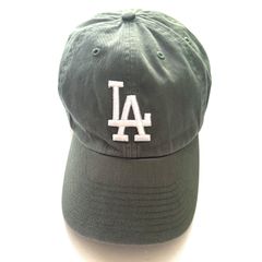 47BRAND CLEAN UP LOS ANGELES DODGERS ドジャース クリーンアップ キャップ モスグリーン カーキ MLB