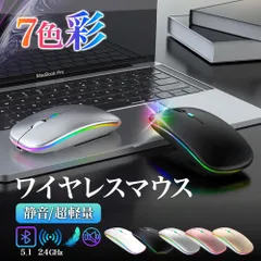 ワイヤレスマウス 無線マウス 静音 軽量 USB 充電式 超薄型 2.4GHz　bluetooth