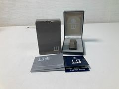 dunhill ダンヒル  ローラー式 ガスライター シルバーカラー　 中古現状品