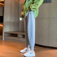 ☆ ライトグレー ☆ Lサイズ ☆ マタニティリラックスパンツ ジョガーパンツ マタニティリラックスパンツ ジョガーパンツ マタニティパンツ レディースパンツ ルームパンツ 部屋着 ルームウェア ロングパンツ ズボン パンツ 長ズボン 厚手 動きやすい