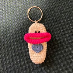 パクパクモンスター　リップケース　ハンドメイド
