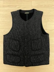 ローネックベスト BROWN'S BEACH型 ブラック J.S ホームステッド BROWN'S BEACH / ブラウンズ ビーチ】 LOW NECK VEST