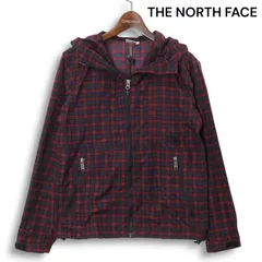 THE NORTH FACE ザ ノースフェイス NPW11170★ 通年 チェック柄 ノベルティー コンパクト ジャケット Sz.M レディース