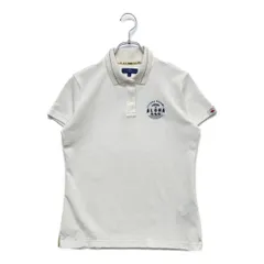 中古 レディース キャロウェイ Callaway 半袖ポロシャツ L 白 ホワイト