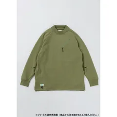桑和 2605-52 長袖Tシャツ(胸ポケット付き) Mサイズ オリーブ(111) BEAMS DESIGN