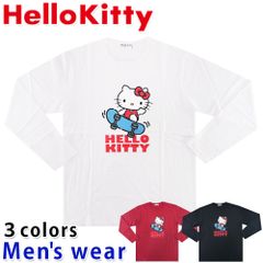 キティちゃん 長袖 Tシャツ メンズ ハロー キティ サンリオ グッズ 猫 HK1233-529A