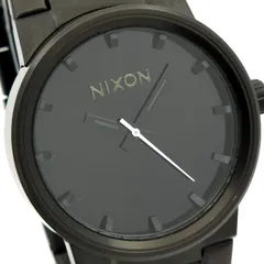 2025年最新】nixon 腕時計 ブラックの人気アイテム - メルカリ