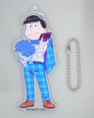 【中古】キーホルダー・マスコット(キャラクター) カラ松 アクリルキーホルダー 「おそ松さん」 AnimeJapan 2019グッズ