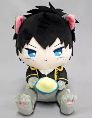 【中古】ぬいぐるみ 土方十四郎 ネコシリーズ おすわりぬいぐるみ 「銀魂」