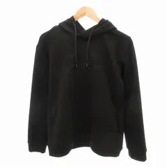 ニコルクラブフォーメン NICOLE CLUB FOR MEN エンボスロゴダンボールニットプルオーバーパーカ フーディ 2464-9802 46 M 黒 ブラック /HO● 0104 ■GY01のサムネイル