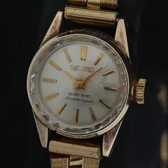 セイコー SEIKO クイーンセイコー 王冠メダリオン カットガラス