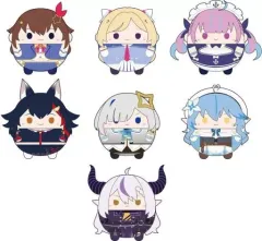 【中古】ぬいぐるみマスコット 全7種セット 「ホロライブ ふわコロりん」
