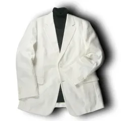 【新品】 BANANA REPUBLIC ／ バナナリパブリック　リネン混 ジャケット ヘリンボーン 麻 リネン テーラード 白 オフホワイト ｜ オールシーズン