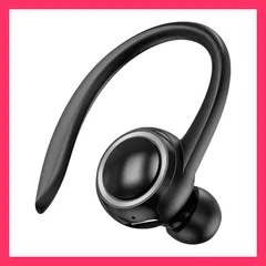 ★売れ筋★ イヤホン bluetooth 片耳 ワイヤレスイヤホン iPhone 通話 イヤフォン bluetooth 5.2 ワイヤレス 耳掛型 イヤフォン ワイヤレス 右耳 マイク 生活 防水 高音質