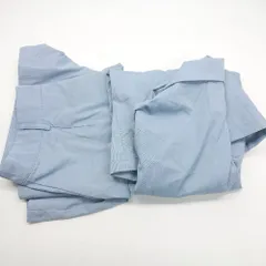 ◇ Θ emi+ エミプラス ショーパンツ テーラードジャケット サイズXL ブルー レディース E  【1502060020053】