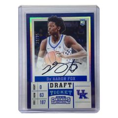199枚限定De'Aaron Fox Silver On-cardサインルーキー - メルカリ