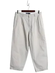 【お得なクーポン配布中!】 90s ポロ ラルフローレン コットン チノ パンツ メンズ 実寸 34 25 / 古着 90年代 オールド チノパン ストレート スラックス ツータック