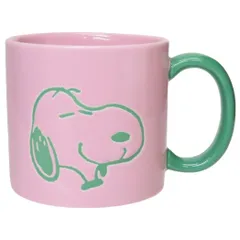 スヌーピー マグカップ カラーマグ PINK ピーナッツ 大西賢製販 プレゼント キャラクター グッズ 