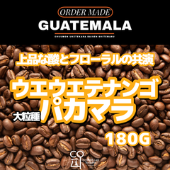 【送料無料】グアテマラ ウエウエテナンゴ ラ・プロヴィデンシア農園II パカマラ 注文焙煎 スペシャルティコーヒー豆 180g