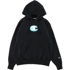 古着 チャンピオン Champion リバースウィーブ 復刻 単色タグ スウェットプルオーバーパーカー メンズL/eaa363677