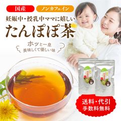 【1パック】健滋の国産たんぽぽ茶(ティーバッグ20コ入)