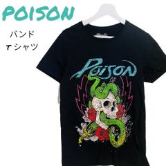 Poison バンドTシャツ 黒 S 古着 メタル ハードロック MATAL