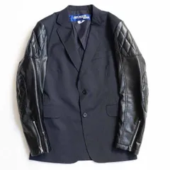 【極美品】JUNYA WATANABE MAN 【2017SS/ライダーススリーブ ドッキングジャケット】M ジュンヤワタナベ 2303258のサムネイル