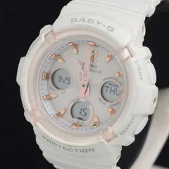 カシオ ベイビーG BGA-2800 ソーラー 白文字盤 アナデジ レディース腕時計 KRH 2000000 NSK