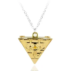 遊戯王　千年パズル　ネックレス　ペンダント　黄金櫃　千年アイテム Amazon | ペンダント 千年パズル 武藤遊戯 ネックレス 金 グッズ