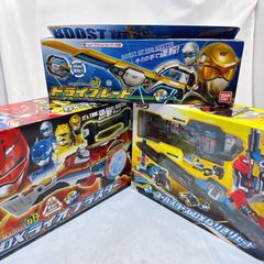 バンダイ 特命戦隊ゴーバスターズ ライオブラスター／ドライブレード／DXなりきりセット 3箱セット 開封済み・未使用に近い 【極美品】