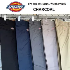 Dickies ディッキーズ 874 THE ORIGINAL WORK PANTS 【CHARCOAL色】【レングス32】