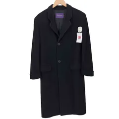 最高級パープルレーベル✨ラルフローレンコレクション ロングコート ウール 黒 M 2025年最新】ラルフローレン パープルレーベル ジャケットの人気