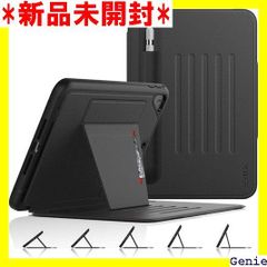 SEYMAC stock ケース iPad Mini 5/Mini 4 2019/2015 7.9インチ ケース 耐衝撃 多角度横置き調節 オートスリープ ペン収納 カード収納 強磁力全面保護カバー ブラック 発行事業者 30