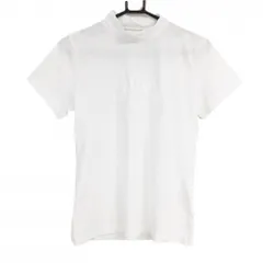 【未使用品】キャロウェイ 半袖ハイネックシャツ 白 ビッグロゴ  レディース L ゴルフウェア Callaway