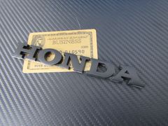 ●HONDA ホンダ ABS製 抜き文字TYPE MAD BLACK マッドブラック仕様 エンブレム 新品！