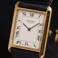 JEAN PERRET GENEVE 手巻きビンテージ腕時計 - メルカリ